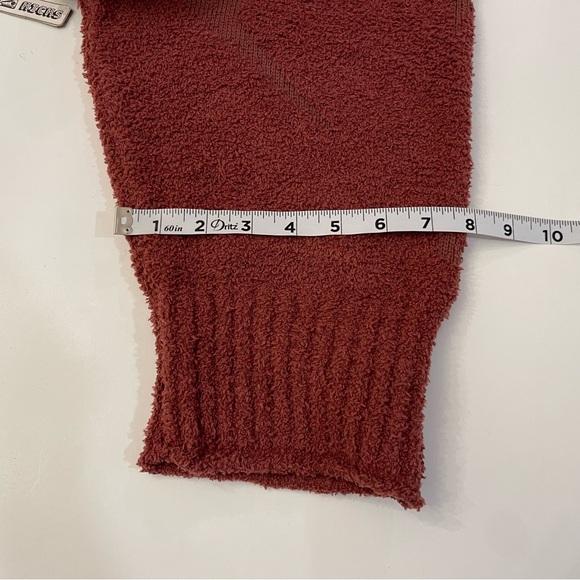 Nike Phoenix Cozy Knit Boucle Pants Brown Oversized Joggers women - Picture 9 of 10